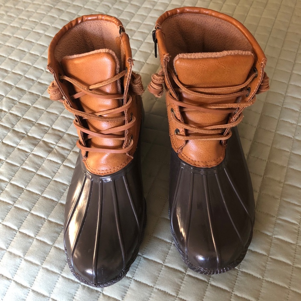 Steve Madden duck rain/boots
